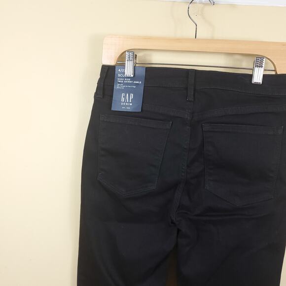GAP High Rise True Skinny In Sculpt Jeans Size 4 - Picture 5 of 12